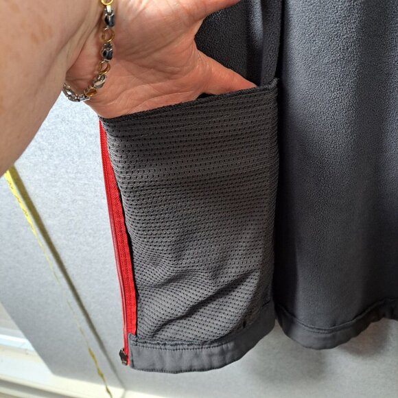 Colosseum Vest Arkansas Razorback Men L Full Zip Front SEC Hogs NCAA Athlete - Picture 11 of 16